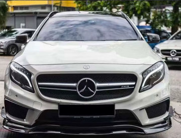 MMO For 2014-2016 Mercedes-Benz GLA45 AMG Front Lip Splitter Custom Carbon Fibre